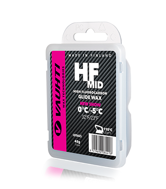 Превью  Мазь скольжения твердая VAUHTI HF Mid 45 гр 0˚/-5˚С